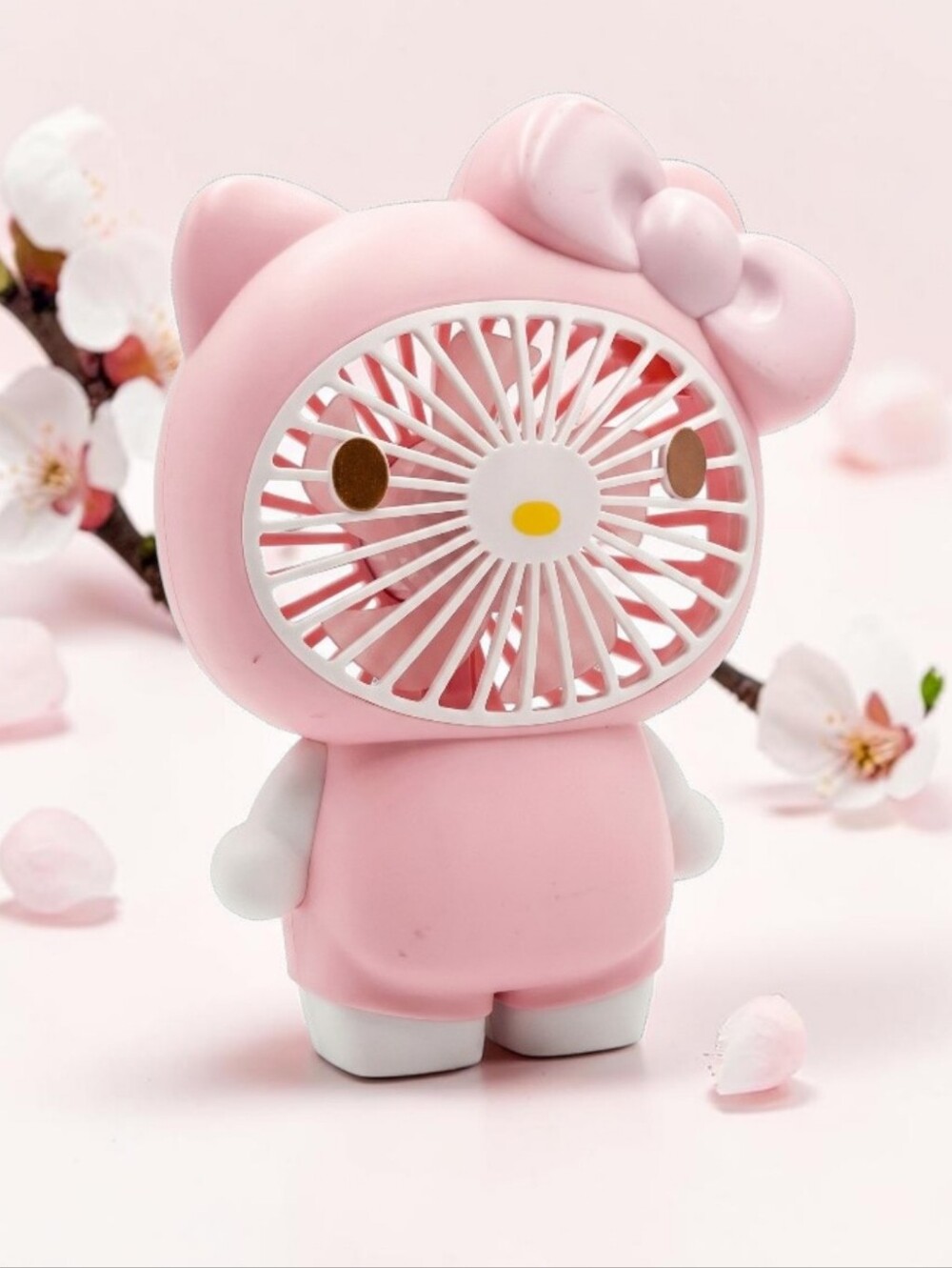 Hello Kitty Pink & White Portable Mini Fan